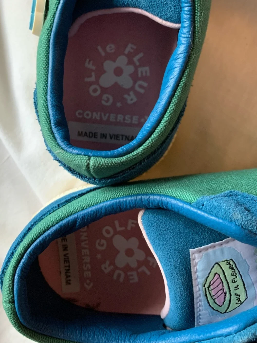 Converse x Golf Le Fleur verdant green/seaport sneakers GLF 2.0